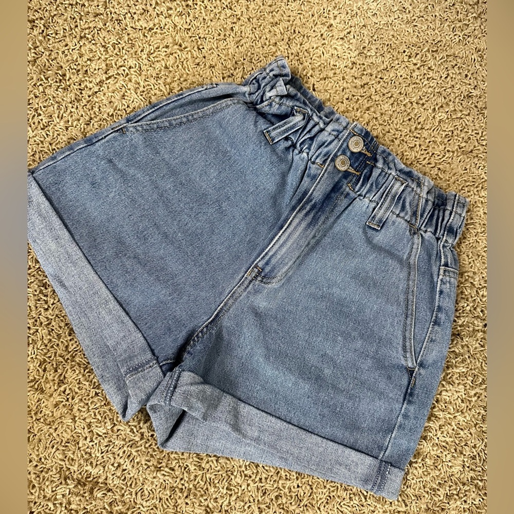 Forever 21 Paper Bag Shorts- worn one time!